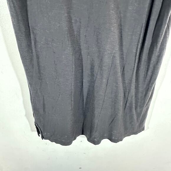 Standard‎ James Perse Womens T-Shirt Sheath Dress 3 Large Black Cotton Blend - Picture 2 of 9